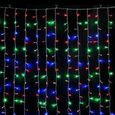 Гірлянда водоспад RD-7149 320-400 LED 3х3 м Мультиколірна