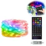 Програмована новорічна LED гірлянда Крапля роси з пультом і керуванням із телефона SFK-04 Bluetooth USB 10 м