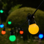 Гірлянда вулична різнобарвні кулі 5 м/10 лампочок/IP65 SFK-47
