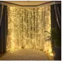 ОЧЕНКА! Світлодіодна гірлянда штора водоспад 240LED 2 * 2 метри led (Немає паковання 2418)
