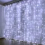 Гірлянда "Водоспад" 2х2м Гірлянда колір ламп білий 240LED гірлянда для декорації поміщений RD-081