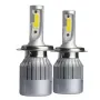 Комплект автомобільних світлодіодних LED ламп з охолодженням С6 LED H4 LED-лампи для авто 3800 Лм