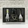 Комплект автомобільних світлодіодних LED ламп з охолодженням С6 LED H4 LED-лампи для авто 3800 Лм