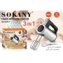 Міксер ручний електричний 3в1 SOKANY SK-02017, 800 Вт