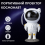 УЦЕНКА! Проектор ночник Космонавт портативный с проекцией звездного неба с пультом USB (Плохая упаковка 3268)