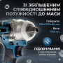 Ударний гайковерт на акумуляторі з додатковими насадками 25 штук і 2 АКБ у кейсі