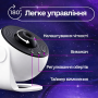 Проєктор зоряного неба Galaxy Projector з 13 змінними слайдами, таймером сну та LED-проекцією, що обертається