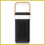 Внешний аккумулятор Power Bank TUGII-Y104 40000mAh 22.5W с мощной LED-лампой и встроенными кабелями Черный