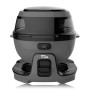 Smart-аерогриль Zepline ZP-140, аерофритюр 10 л, 4000 Вт, 18 програм, сенсорне керування, чорний Сірий