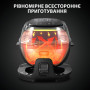 Smart-аерогриль Zepline ZP-140, аерофритюр 10 л, 4000 Вт, 18 програм, сенсорне керування, чорний Сірий