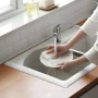 Самоклейна водонепроникна бордюрна стрічка 3.2 м х 38 мм, Білий/Клейка стрічка для ванн і раковин/пільта ізолятор для кухні