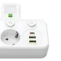 Сетевой фильтр 5 розеток + USB/адаптер на 5 розеток + USB с индивидуальными кнопками и LED-подсветкой