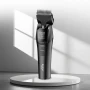 Тример для тварин, LED, USB-C, Kemei KM-1857, Чорний / Бездротова машинка для стрижки собак / Машинка для грумінгу