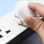 Сетевой удлинитель-разветвитель 3 розетки с USB Type-C, 2м, WL-7, Белый / Удлинитель с USB портами / Сетевой фильтр