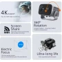 Портативный мультимедийный проектор 4K Android A10 с Wi‑Fi 2.4/5 ГГц, Bluetooth 5.2, автофокусом и автокоррекцией трапеции