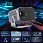 Портативный мультимедийный проектор 4K Android A10 с Wi‑Fi 2.4/5 ГГц, Bluetooth 5.2, автофокусом и автокоррекцией трапеции