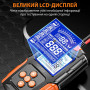 Тестер акумуляторів E-FAST TK-100 12/24 В Цифровий автомобільний аналізатор АКБ 26X-313 з LCD-дисплеєм для перевірки CCA, SOC