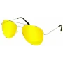 УЦЕНКА! Антибликовые очки для водителей Night View Glasses с желтыми линзами для ночного вождения (Плохая упаковка 3647)