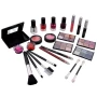 Набір жіночої косметики в подарунковій валізі MC1155 Makeup set Сріблястий