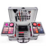 Набір жіночої косметики в подарунковій валізі MC1155 Makeup set Сріблястий
