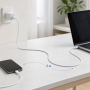 Кабель USB-C - USB-C 60W / Кабель 2 метра, для быстрой зарядки 26X205