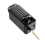 Павер банк Power Bank Power Way 60000 mAh з 4 вбудованими кабелями Чорний (1000-TX-60Q)