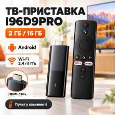 Приставка для TV (I96D9PRO) (Android 14 ОЗУ-2Gb; ПЗУ-16Gb, WIFI:2.4G+5G)
