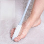 Багатофункціональна щітка для миття ніг 34,5 см, Foot washing brush, Сірий/Щетка для чищення пальців ніг