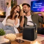Портативна караоке Bluetooth-колонка Koleer+2 бездротові мікрофони 100 Вт