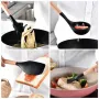 Набір приладдя для кухні 12 предметів Kitchen Set, RD-1204 Кухонний набір у склянці Чорний