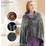 Електроковдра Плед із підігрівом (155*80) Electric Heating Shawl Blanket USB
