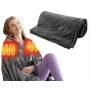 Електроковдра Плед із підігрівом (155*80) Electric Heating Shawl Blanket USB