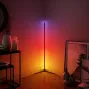 Підлогова кутова RGB-лампа торшер з пультом керування 1,2 м Кутовий підлоговий нічник світильник