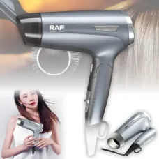 Складаний фен із 2 швидкостями та 2 температурними режимами RAF R.464 1600 Вт