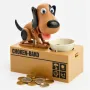 УЦІНКА! Інтерактивна скарбничка-собака My Dog Piggy Bank SN27, «голодний песик», що їсть монети, дитяча іграшка