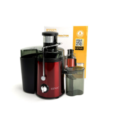 Соковижималка-екстрактор DENX DX2071 на 500 мл, 800 Вт. Червоний (DX2071)