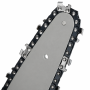Аккумуляторная цепная мини пила Electric Chain Saw 48V 8" дюймов 20см с 2 аккумуляторами для обрезки веток деревьев в кейсе