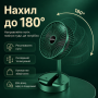 УЦЕНКА! Складной аккумуляторный мини-вентилятор с USB-зарядкой XL 908 зеленый (Плохая упаковка 3621)