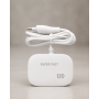 Зарядное устройство 4in1, 120W, 2xUSB-A, 2xType-C, Super Fast, Белый / Сетевой адаптер питания / Быстрая зарядка для телефона