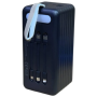 Павербанк повышенной емкости с фонариком и проводами Powerbank TX-80 Torima 80000 mAh