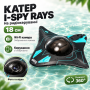 Катер на радиоуправлении с Wi-Fi камерой I-SPY RAYS 18 см. управление из приложения, подсветки, фото, видеосъемка