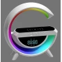 Настольная смарт лампа, ночник BT-3401 RGB Rainbow Light-Wireless Happy Light с Bluetooth колонкой + беспровод