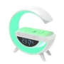 Настольная смарт лампа, ночник BT-3401 RGB Rainbow Light-Wireless Happy Light с Bluetooth колонкой + беспровод