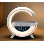 Настольная смарт лампа, ночник BT-3401 RGB Rainbow Light-Wireless Happy Light с Bluetooth колонкой + беспровод