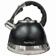 Чайник із неіржавкої сталі з гранітним покриттям Haus Roland HR704-5 3,5 літра, Чайник зі свистком для плит