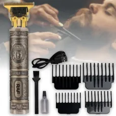 Тример для стриження бороди та вусів на акумуляторі RAF R.434 4 насадки