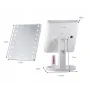 Настільне Дзеркало з підсвіткою Large 16LED Mirror для макіяжу Білий