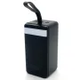 Портативное зарядное устройство Power Bank с фонариком King Power PD-80000 mAh 3USB Type-C Lightning Черное