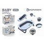 Дитячий набір для купання PopyPapa Baby 5-в-1 | Складана дитяча ванночка зі стійкою | Сидіння для купання новонароджених