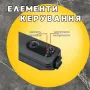 УЦІНКА! Домашній вакууматор для продуктів BITEK BT-410Y Кухонний вакуумний пакувальник Чорний (пошкодження корпусу 3285)